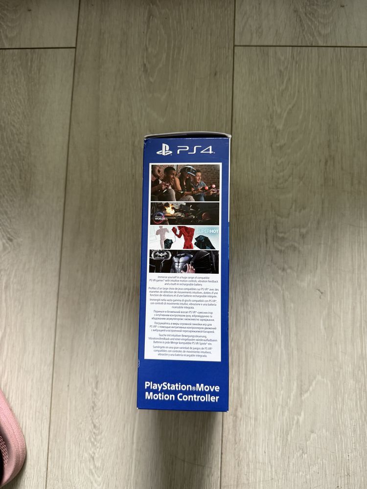 2 Kontrolery ruchu Move Sony VR PS4 CECH-ZCM2E Nowy Komplet !