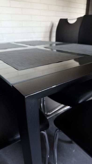 Кухонний стіл та стільці 6шт