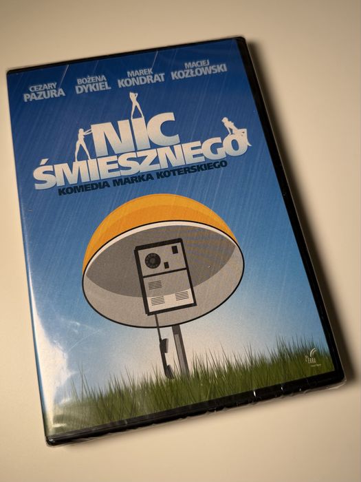 ,,Nic śmiesznego” Komedia Marka Koterskiego film DVD Pazura Dykiel
