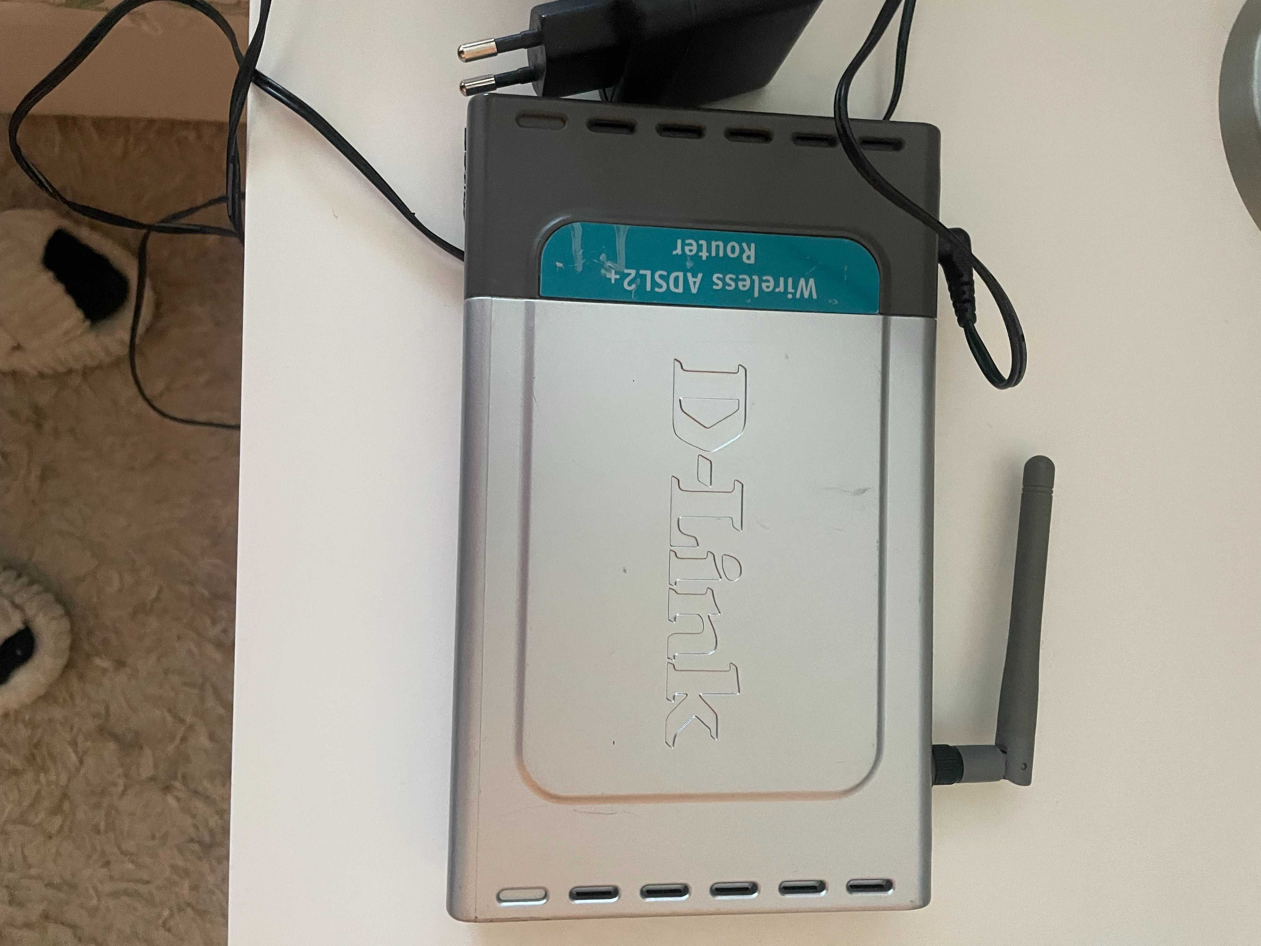 Vendo um Router D - Link, ADSL 2+.