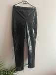 Legginsy latex skóra vinyl XL