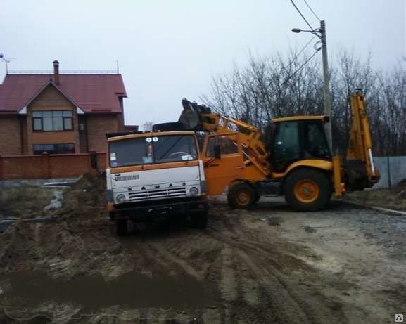 Вывоз мусора.Доставка щебня,песка.Камаз.Аренда экскаватора 3 jcb
