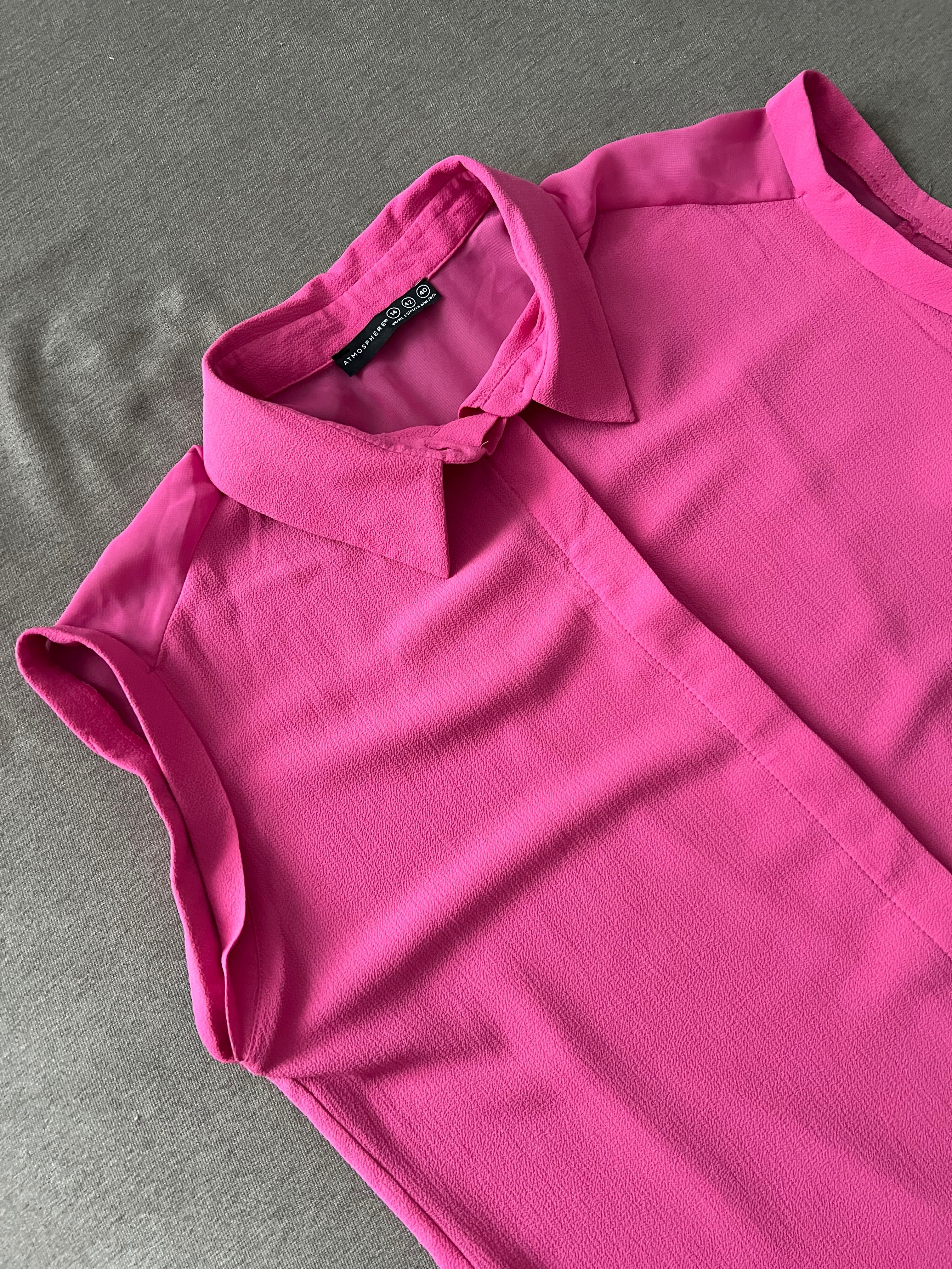 Różowa koszula XL /42