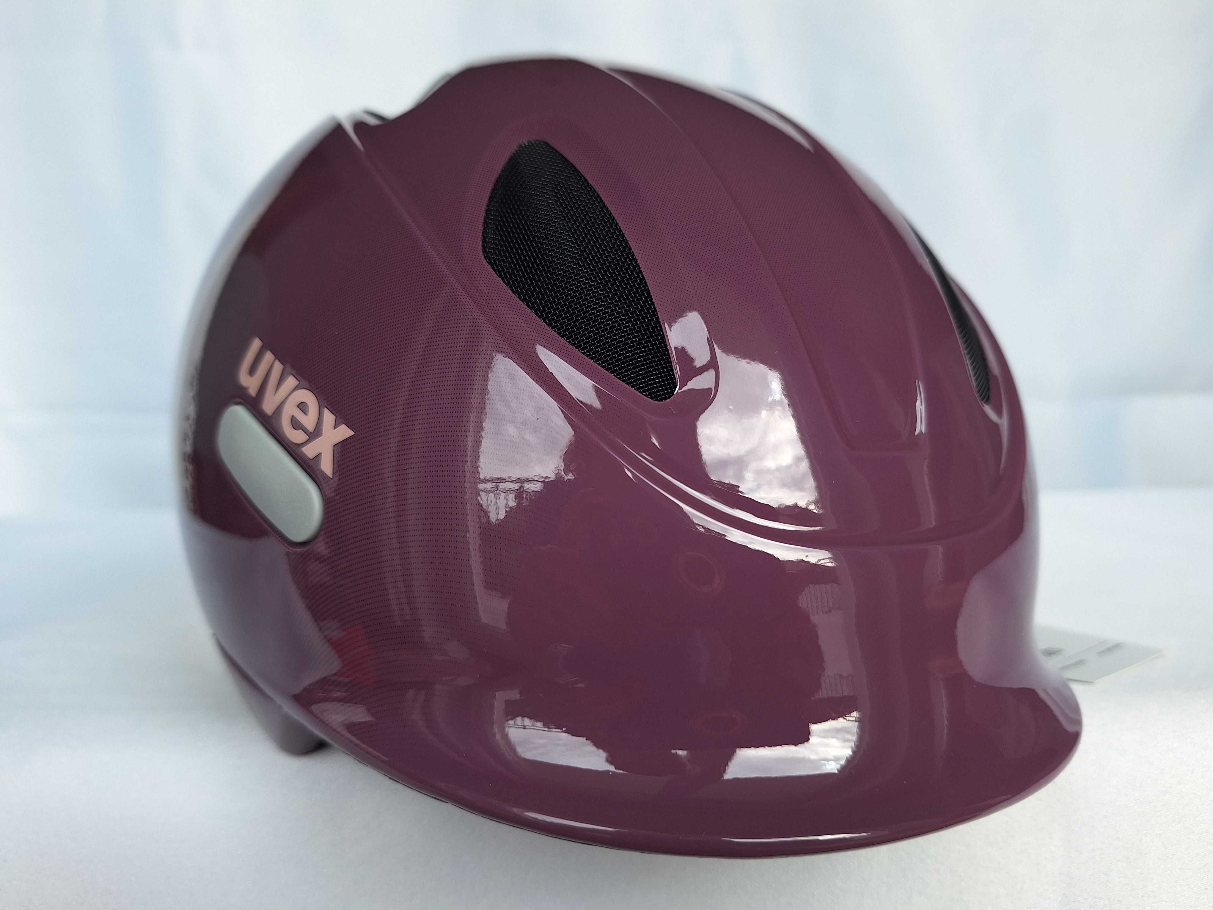 Kask rowerowy dziecięcy Uvex Oyo Plum Dust Rose S 50-54cm