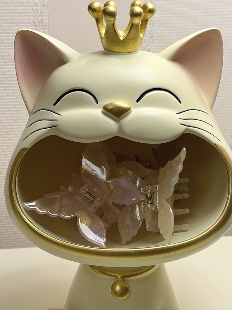 Кошка органайзер ,конфетница,ключница