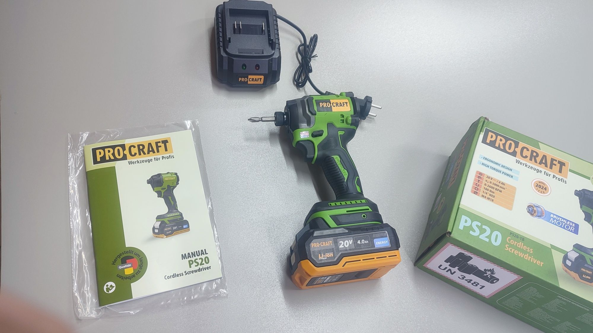 Інструмент "PROCRAFT" Гвинтоверт