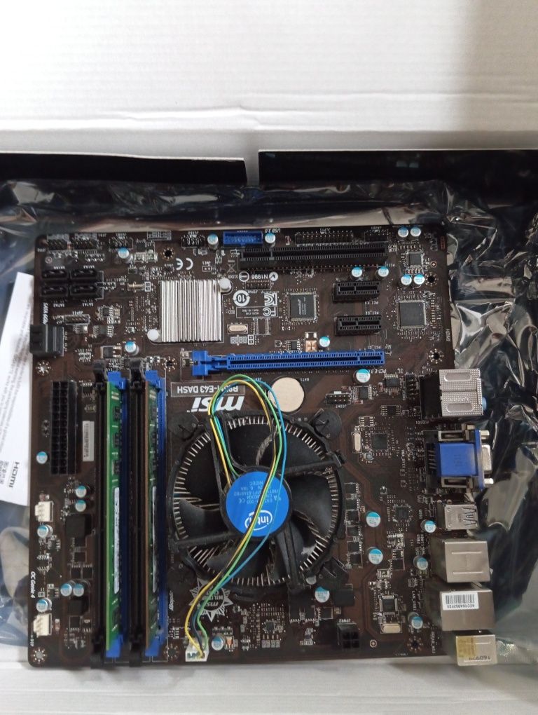 Płyta główna procesor ram