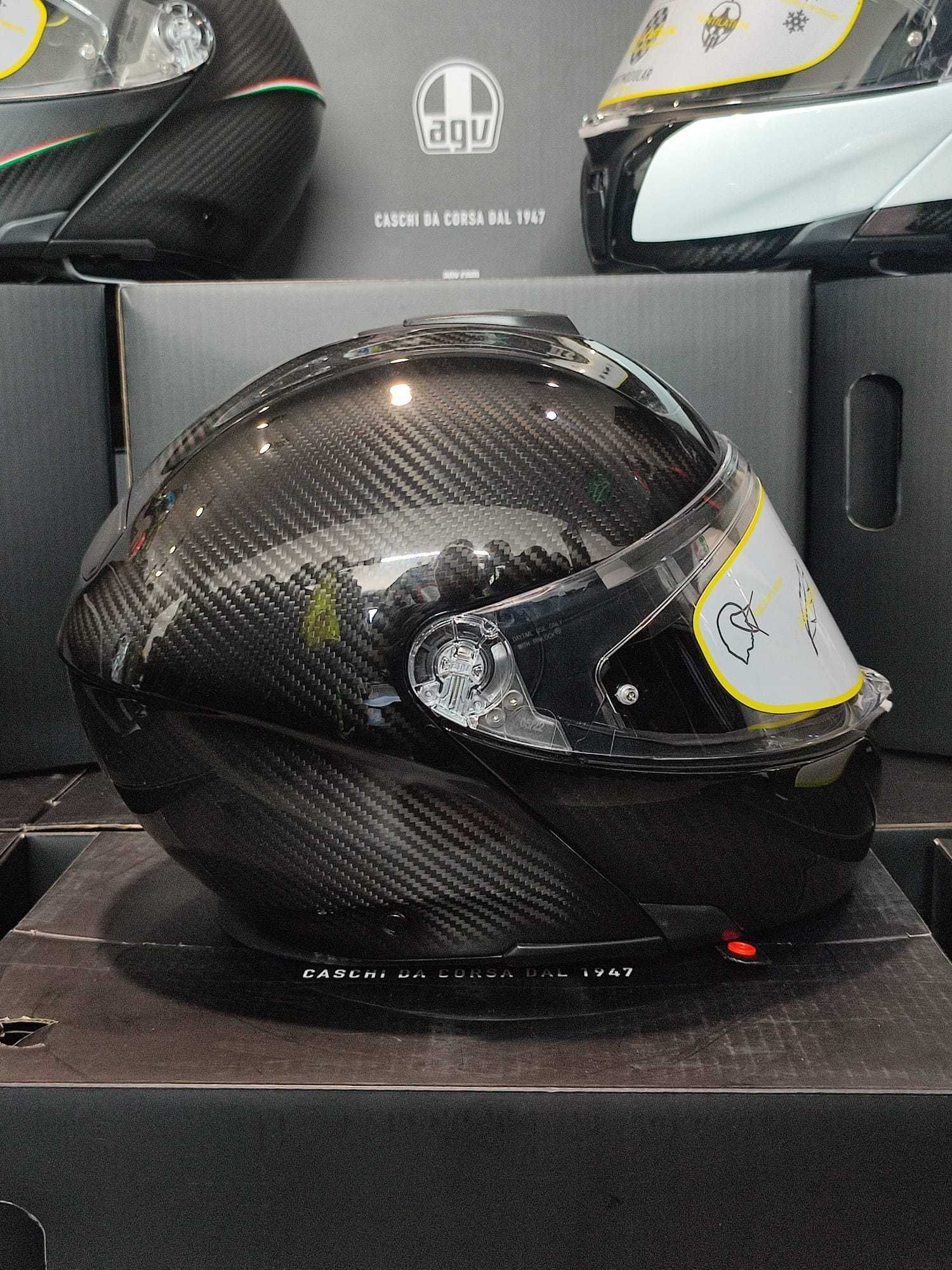 Kask AGV Sportmodular Glossy CARBON 'M 'XXL raty 0%/zwrot/fv