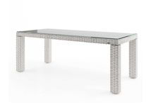 Stół Ogrodowy RAPALLO 220cm Royal Biały EKSPOZYCJA