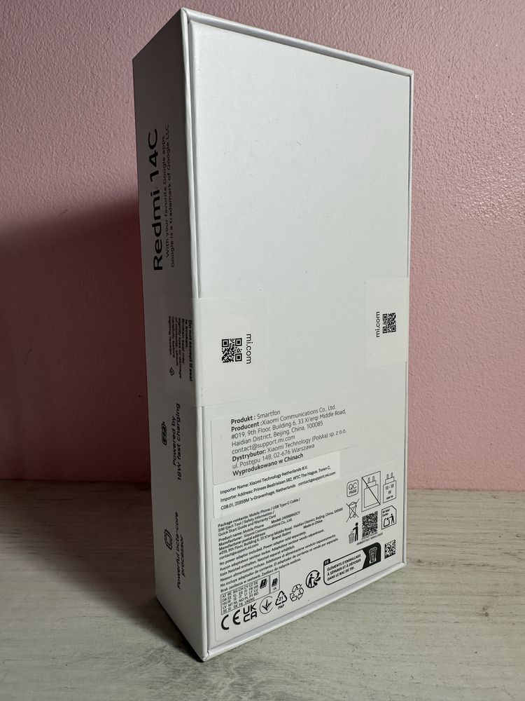 Smartfon Xiaomi Redmi 14C 8/128 nowy