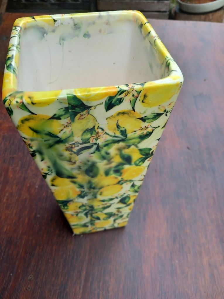 Wazon kolorowy.ceramiczny.