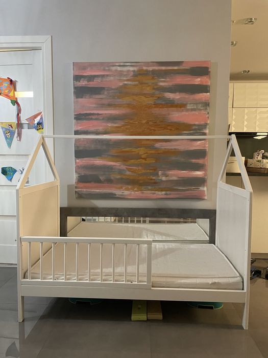 Łóżeczko dzieciece - domek 140cm