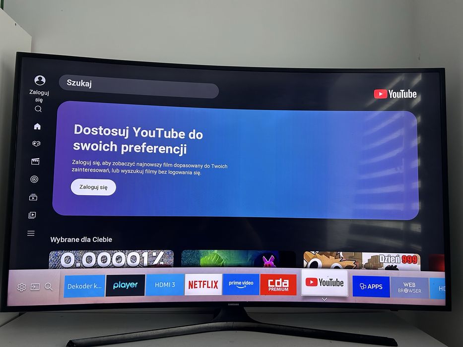 Telewizor Samsung 55 Cali Smart TV