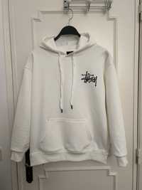 Hoodie Branco Stussy L