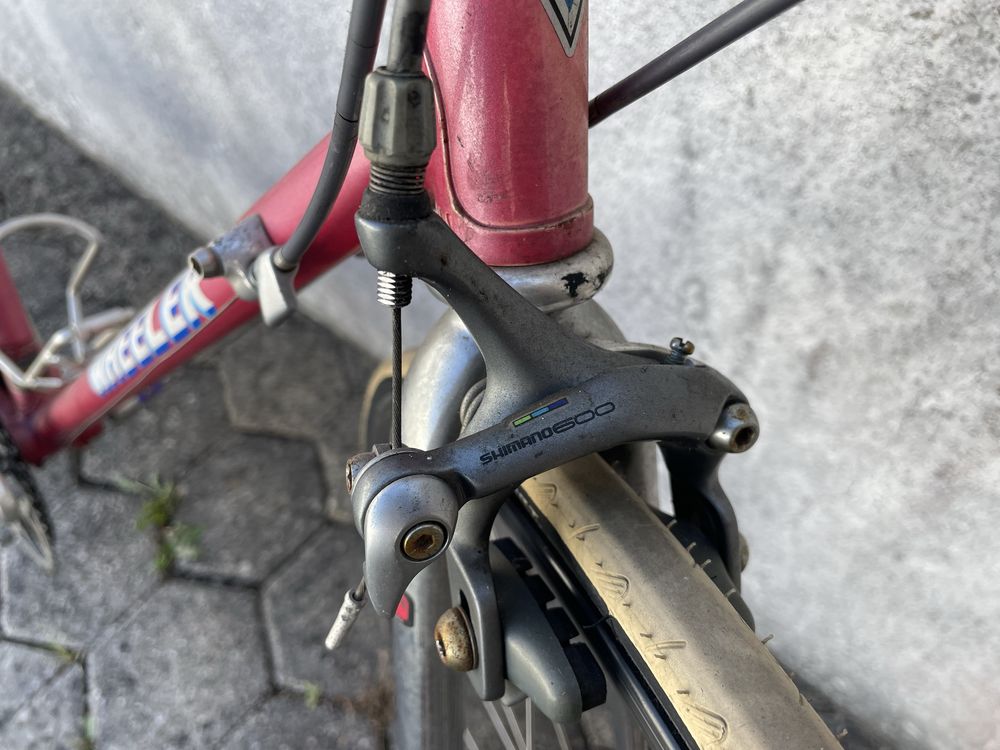 Bicicleta estrada wheeler tamanho 54 shimano 600