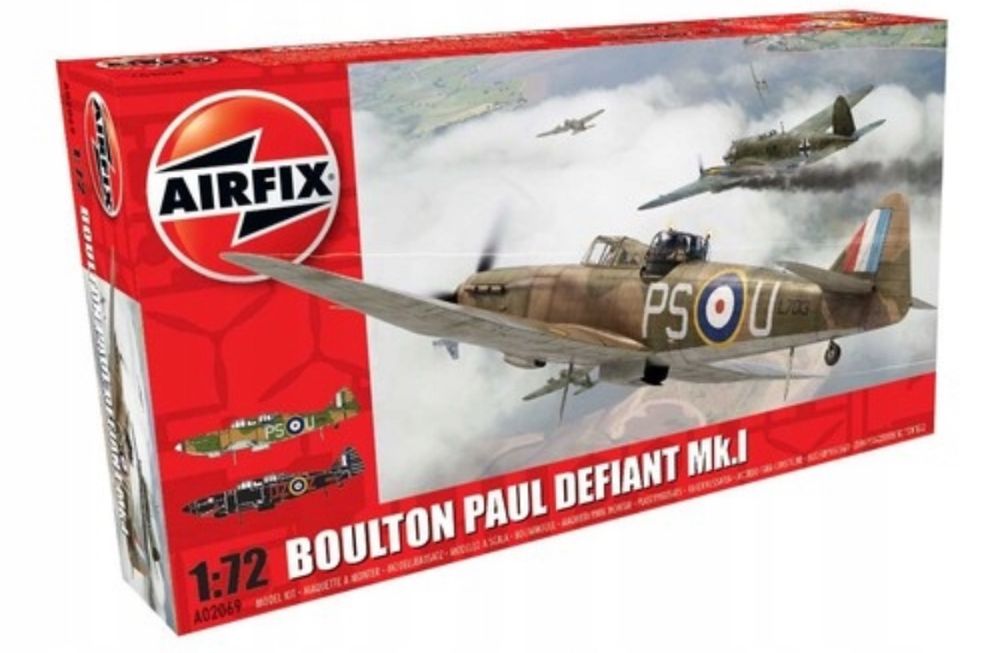 Airfix A02069 Samolot Boulton Paul Defiant Mk.I model
