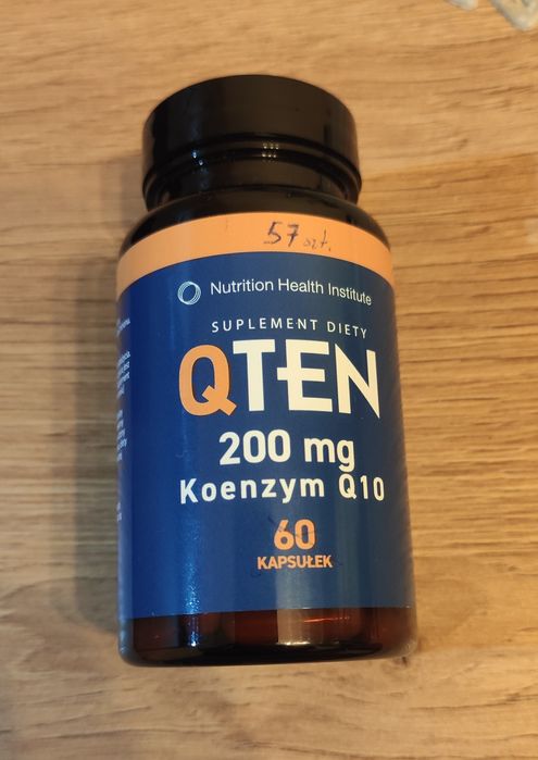 Qten, koenzym Q10 200 mg, 57 kapsułek