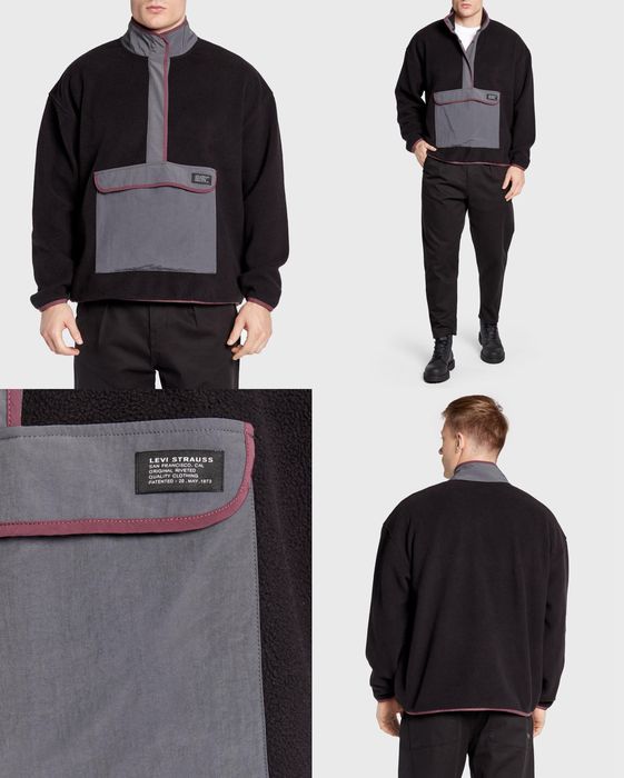 флісова кофта Levi's Polar Fleece Оригінал