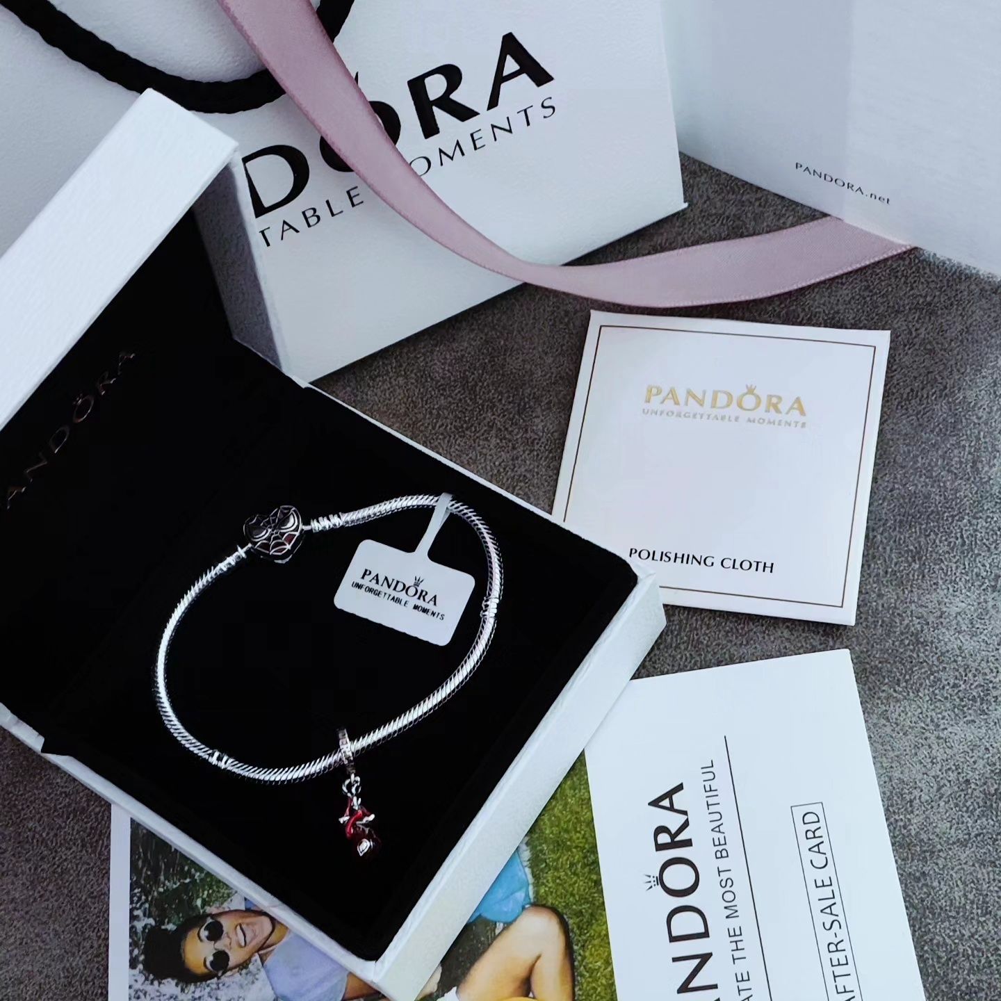 Pandora пакет коробочка мішечок хустка
