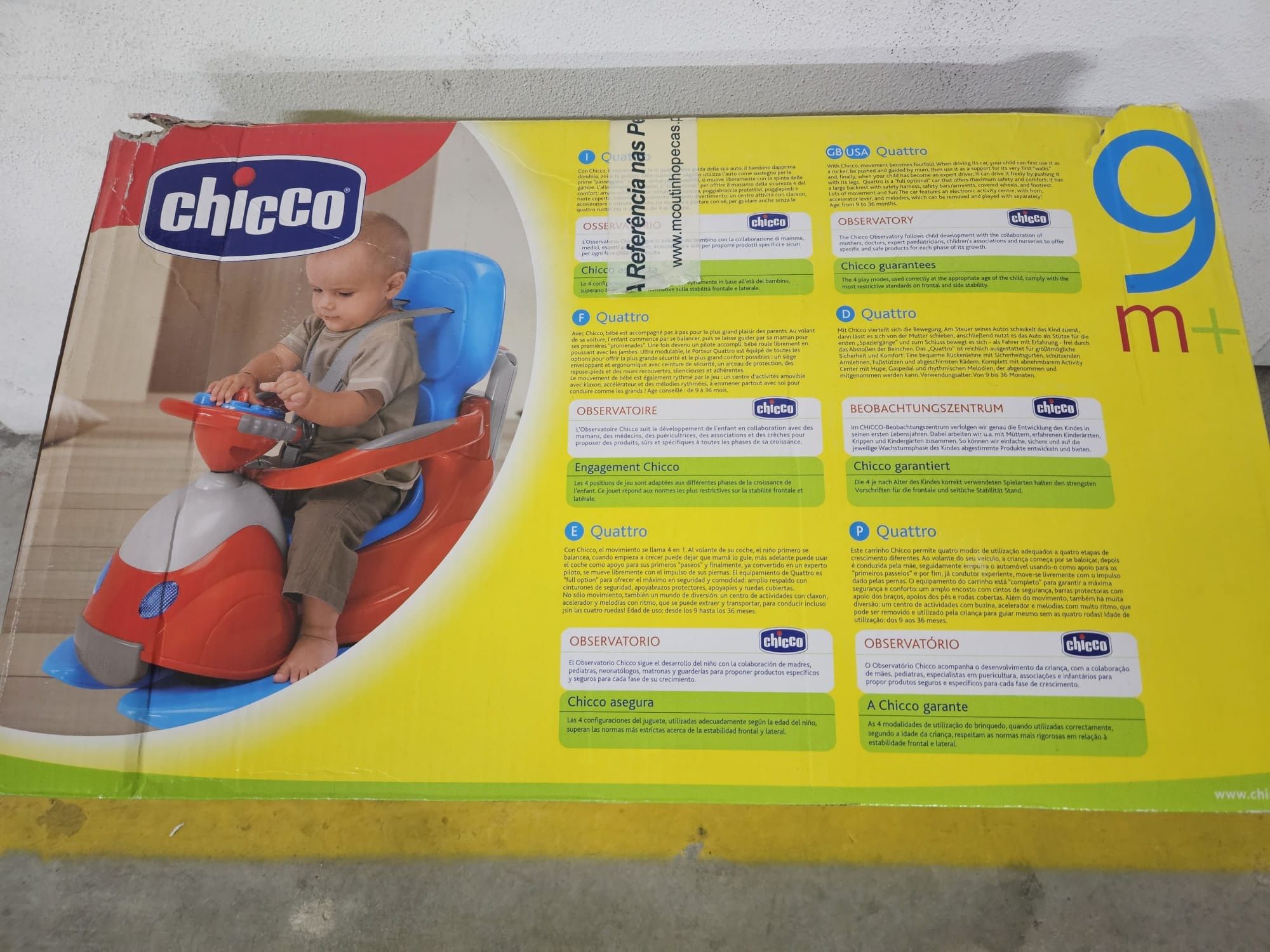 Carro 4 em 1 - Chicco