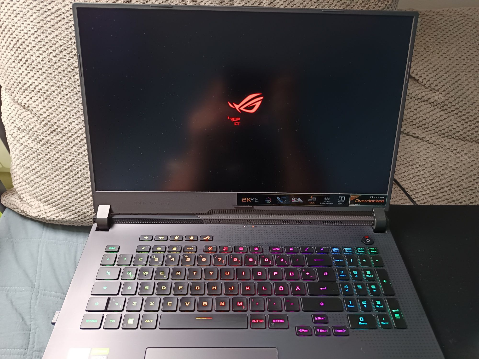 Asus ROG Strix G17 G713QR 17,3" QHD 165Hz RTX 3070