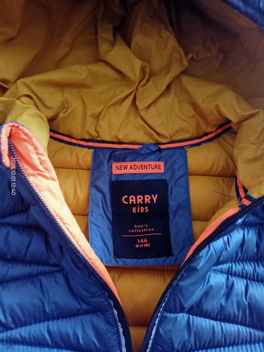 Chłopięca kurtka wiosna jesień przejściowa carry 146cm