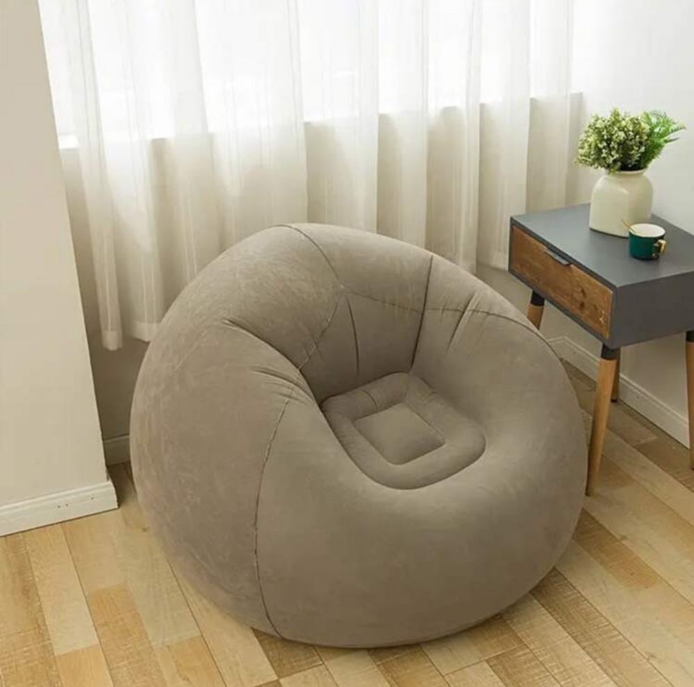 Sofá Inflável - Conforto Prárico para interior e Exterior
