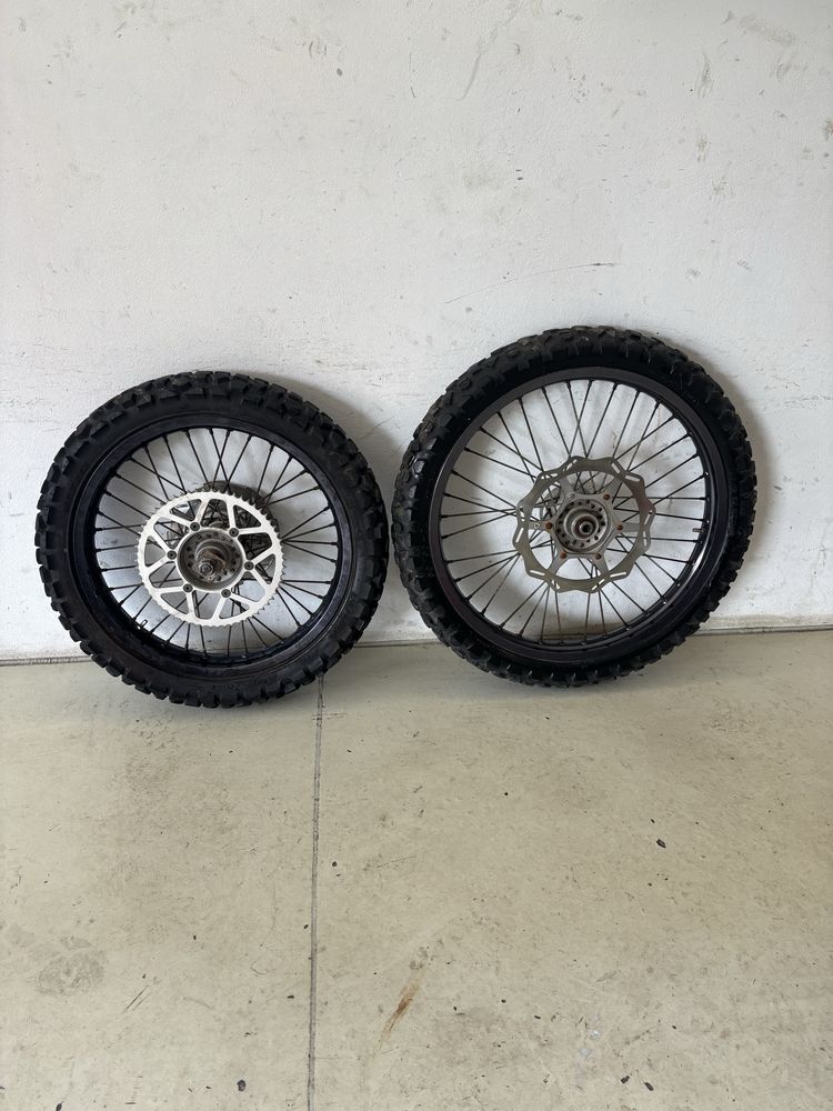 Koła Enduro 21 i 18Cali Debi Senda Cpi Beta Sachs rieju Gilera Dt