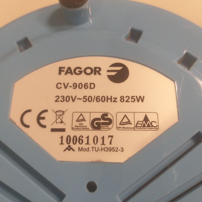 Panela cozer a vapor com 3 compartimentos Fagor nunca foi usada