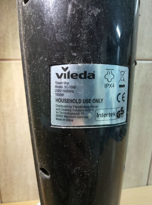 Mop parowy VILEDA model SC-1086 moc 1550W