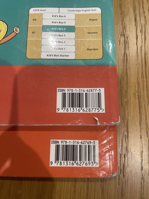 Vendo livros de inglês Cambridge Kids Box 4