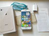 Wygląda jak nowy iPhone 8 64GB, szkło ochronne