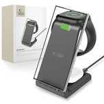 Stacja ładująca Tech-Protect QI15W-A36/3w1 dla Android - czarna