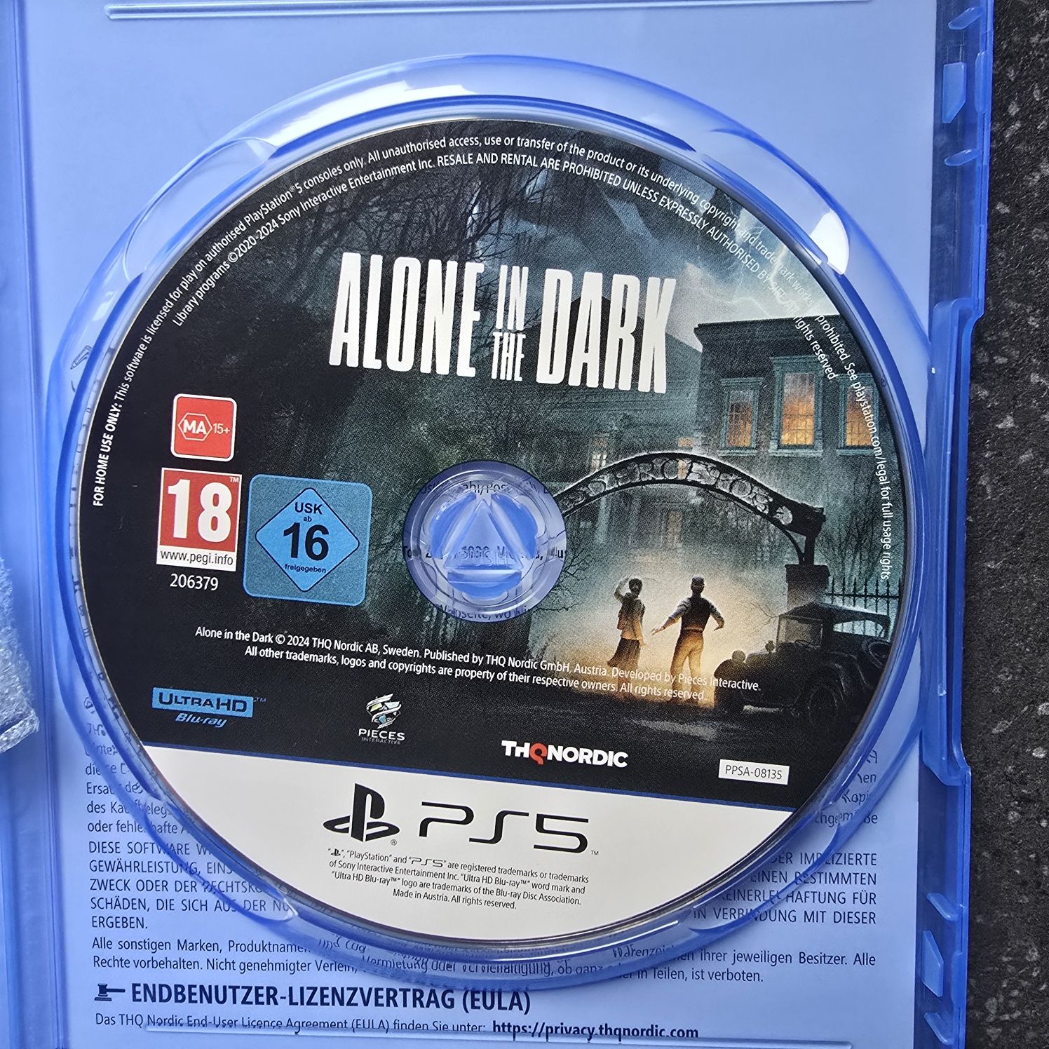 Alone in the Dark PlayStation 5 PS5 wersja PL