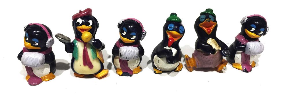 Conjunto de 6 brindes de Ferrero 1992