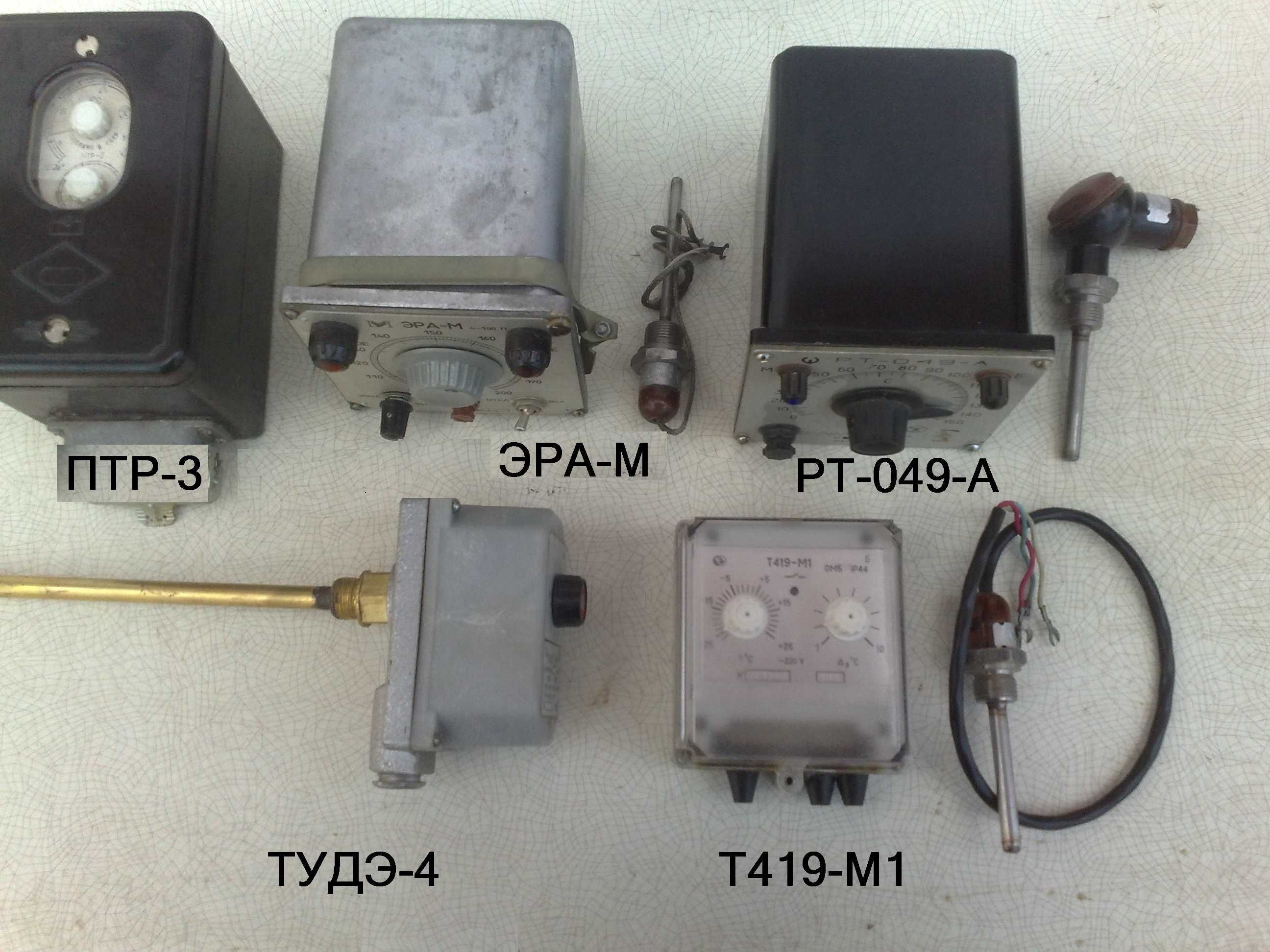Терморегулятор сигналізатор датчик температури РТ-049А ЭРА-М ТУДЭ-4М