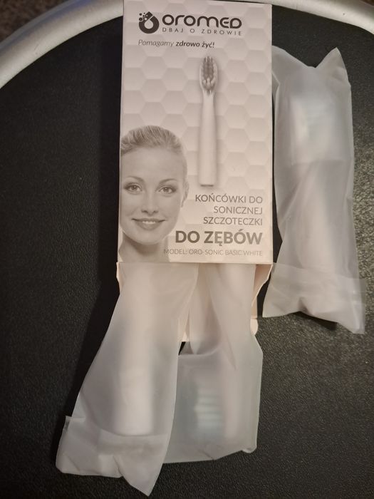 Koncowki do szczoteczki sonicznej Oromed