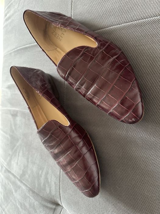 Wysokiej jakosci mokasyny damskie skórzane Naturalizer