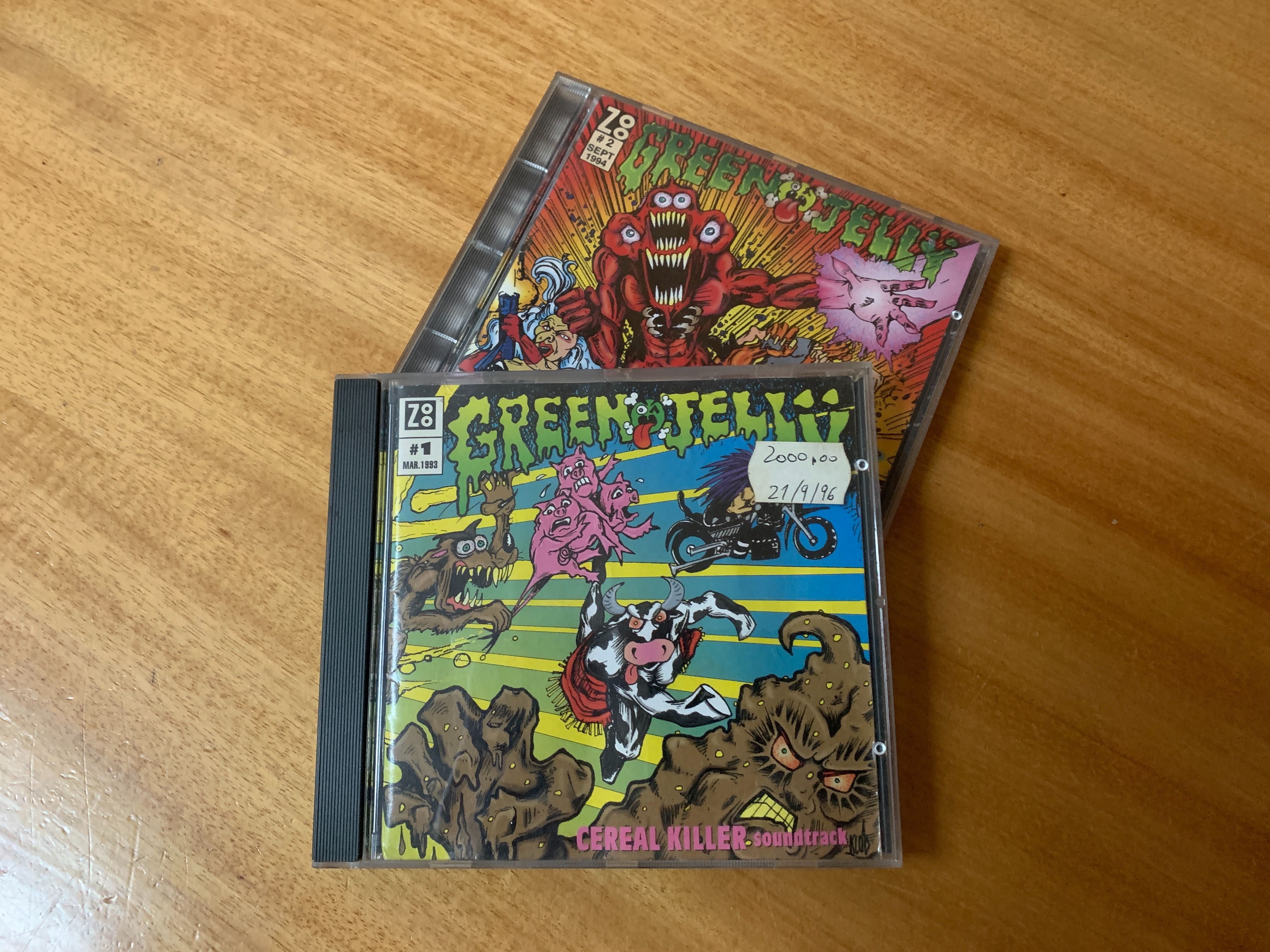 CDs GREEN JELLY - Cereal Killer e 333