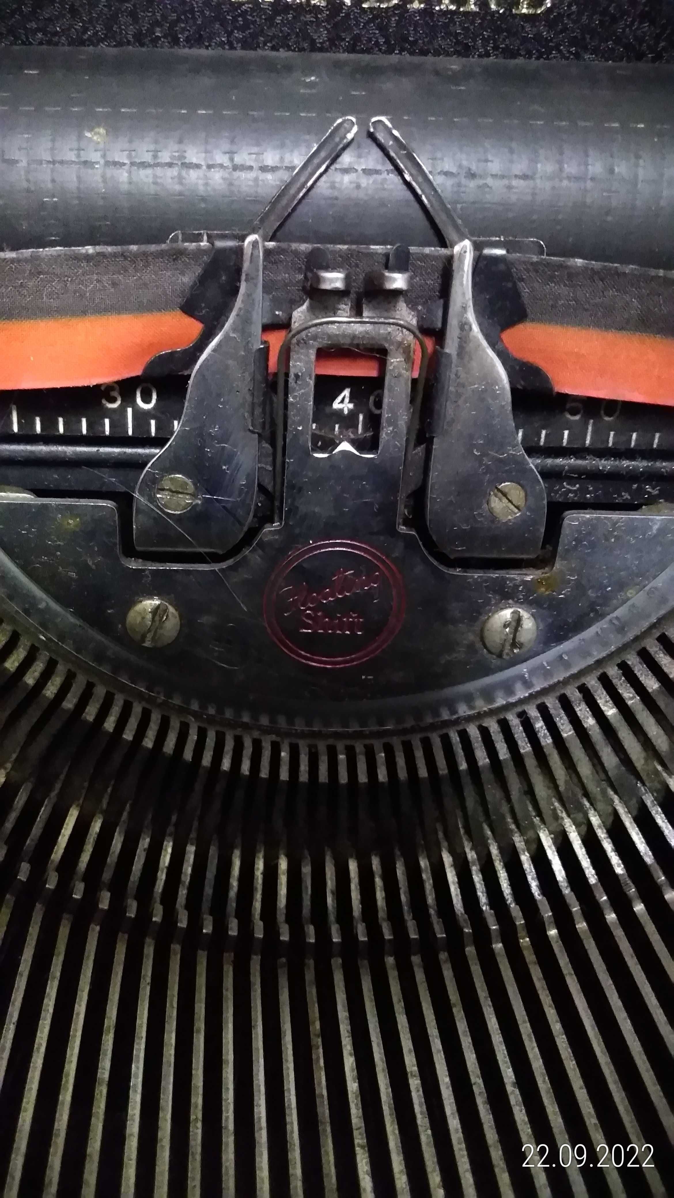 Vintage Corona Standard  Portable Typewriter Working w New Ink