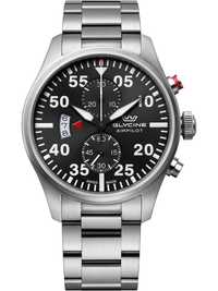 Zegarek GLYCINE Airpilot Chrono 44 szwajcarski męski # NOWY GL0355