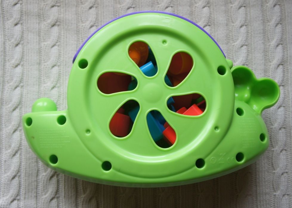 Fisher Price żółw sorter cyferki klocki