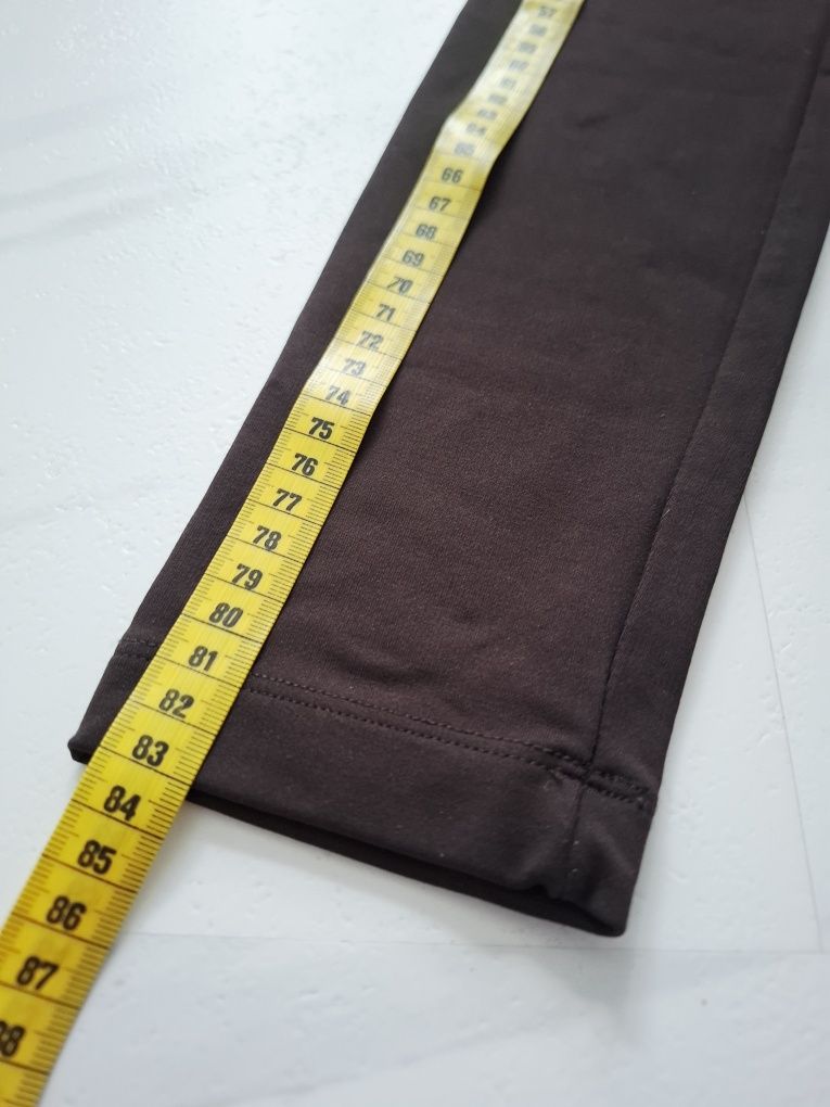 Leginsy XS - S czekoladowe push up wyszczuplające modelujące