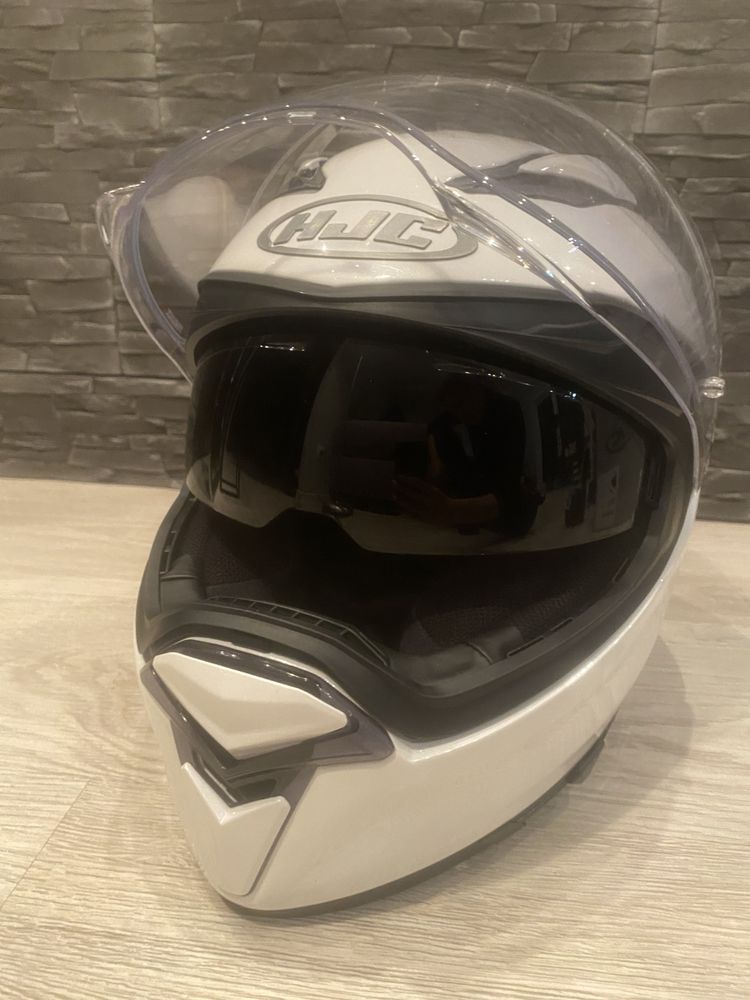 Kask integralny HJC F70 biały pearl white rozmiar XS gwarancja