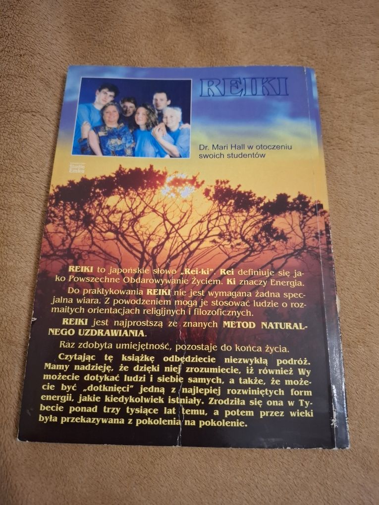 Książka ,,Reiki" Metoda naturalnego uzdrawiania Dr Mari Hall