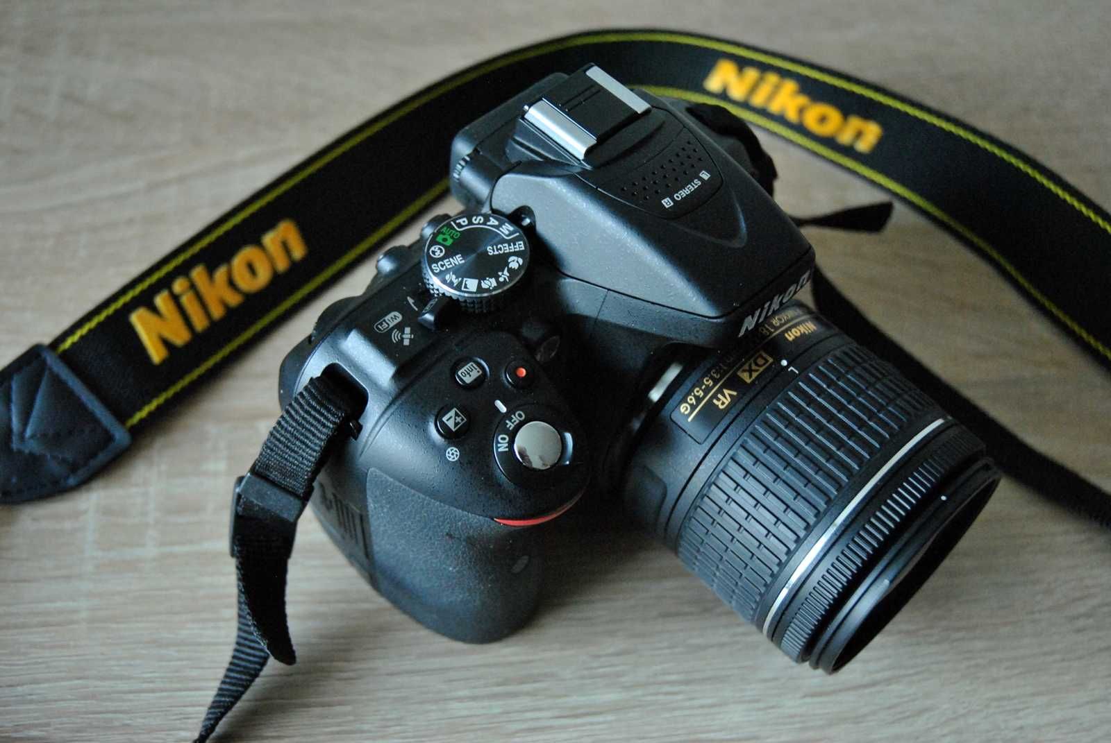 Nikon D5300 z obiektywem stan jak ze sklepu
