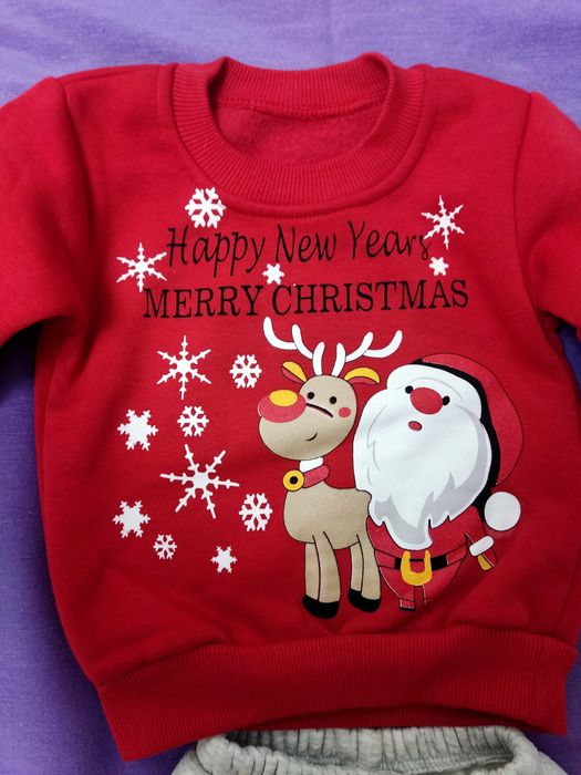 Новорічний костюм на хлопчика / р.74-80