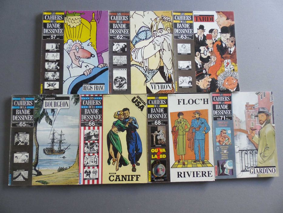 Revistas BD Les Cahiers de la Bande Dessinée