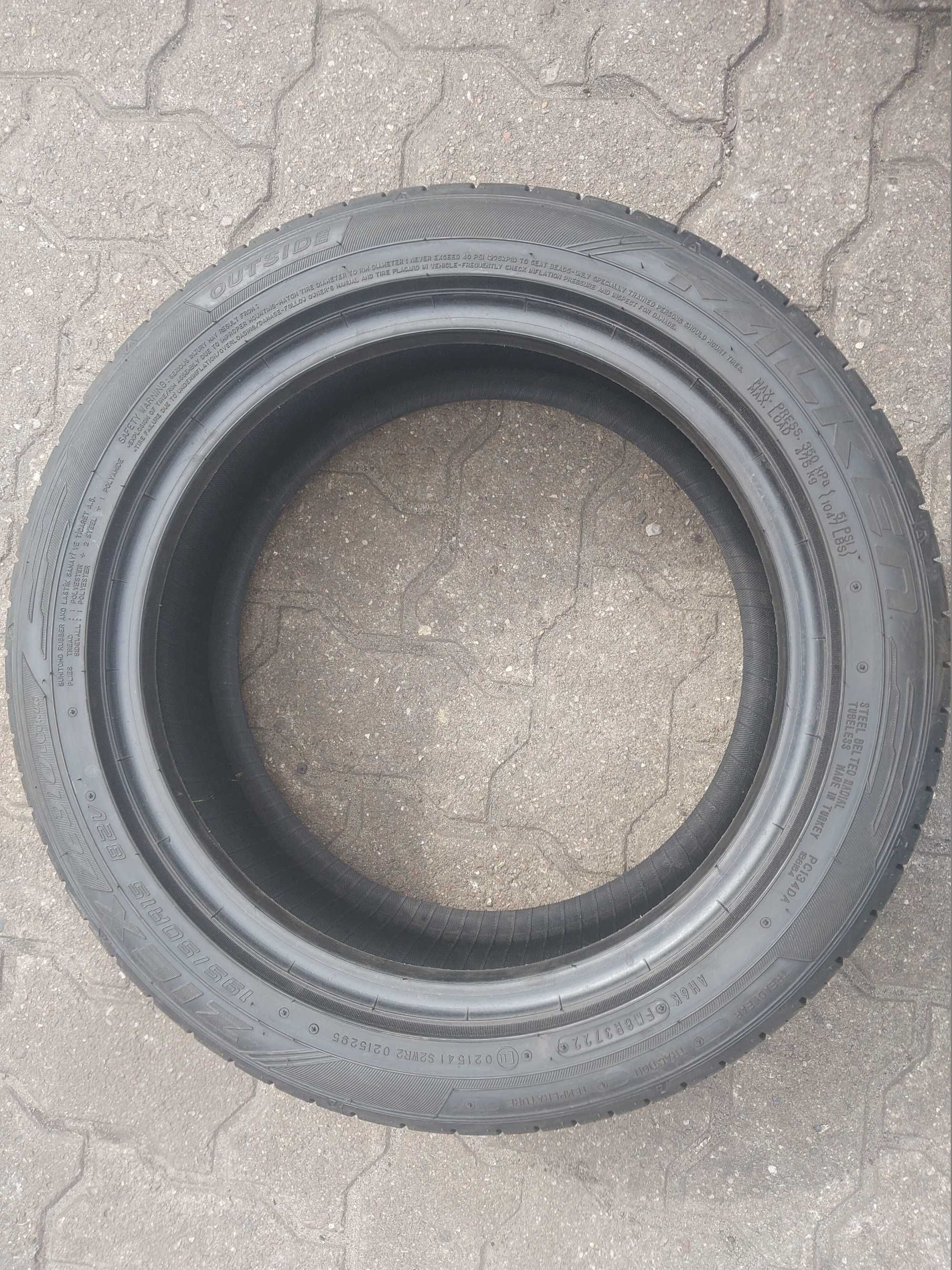Opony 2szt opon 195/50/15 hankook