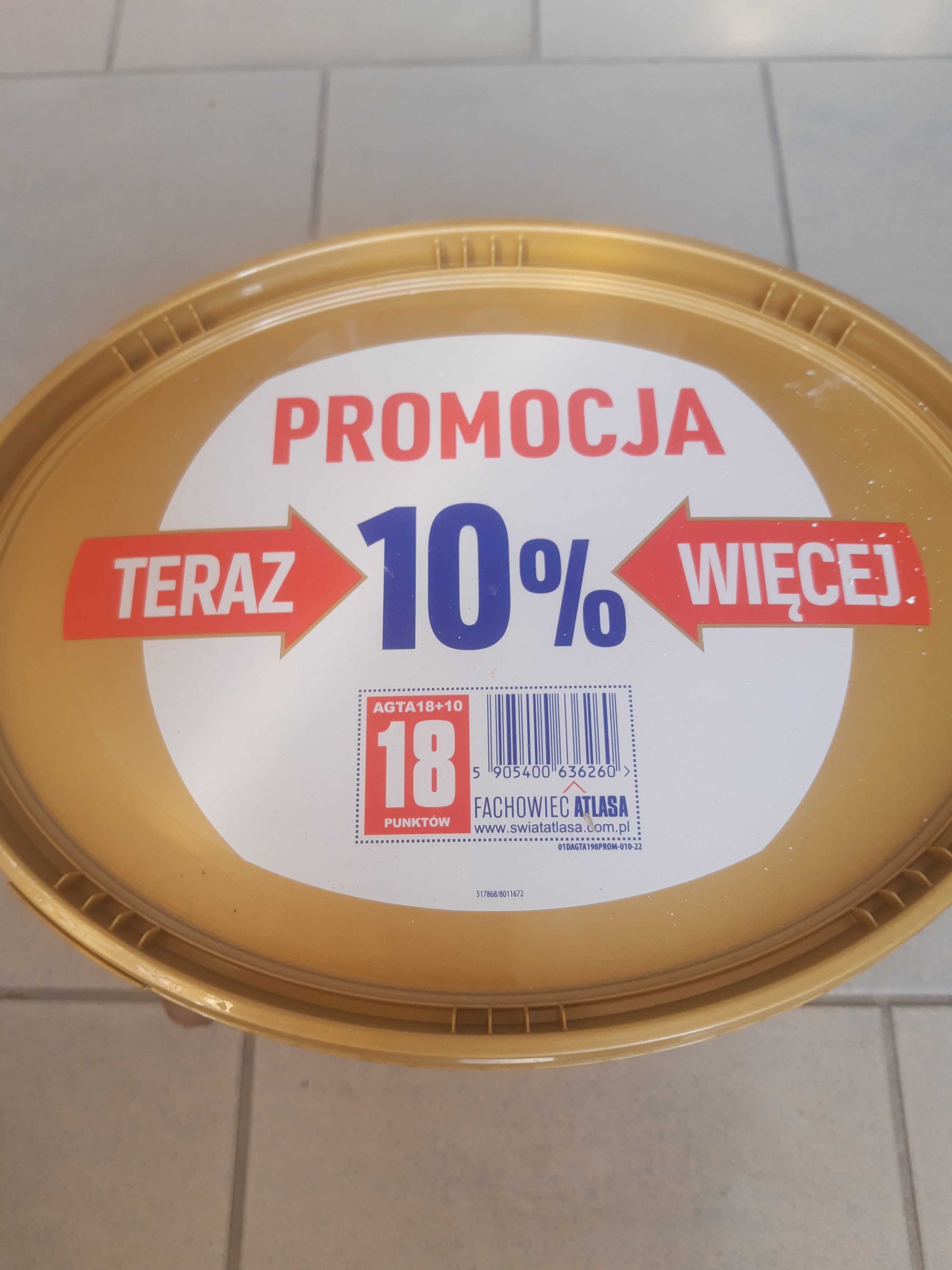 Gładź Atlas GTA  super biała 
25kg  polimerowa